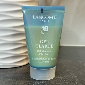 Lancome Gel Clarte Clarifying‎ Gel To Foam Cleanser Travel 2.0 oz